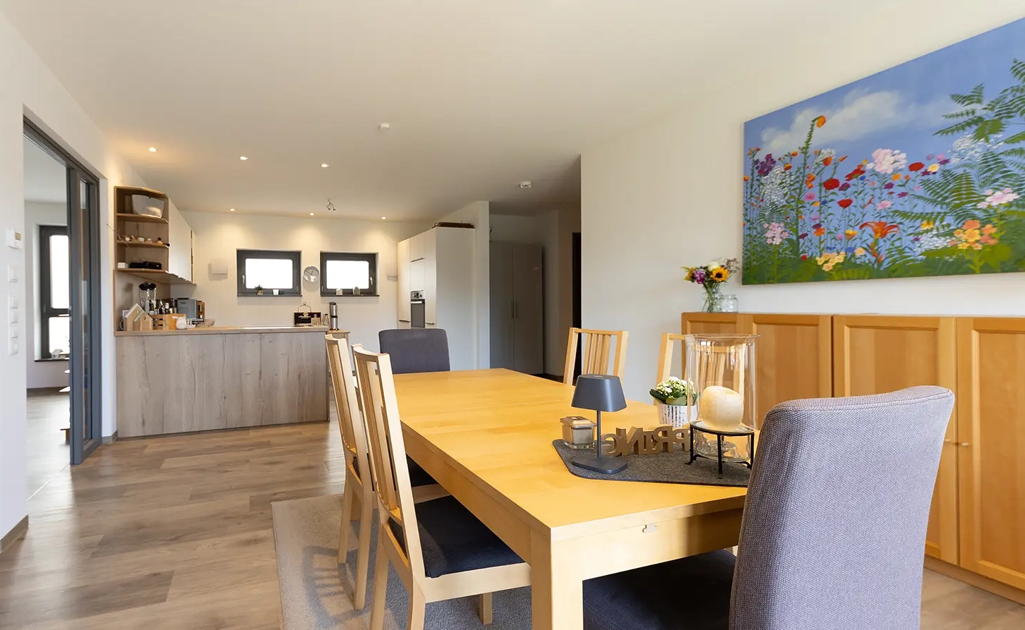 Innenaufnahme Esszimmer